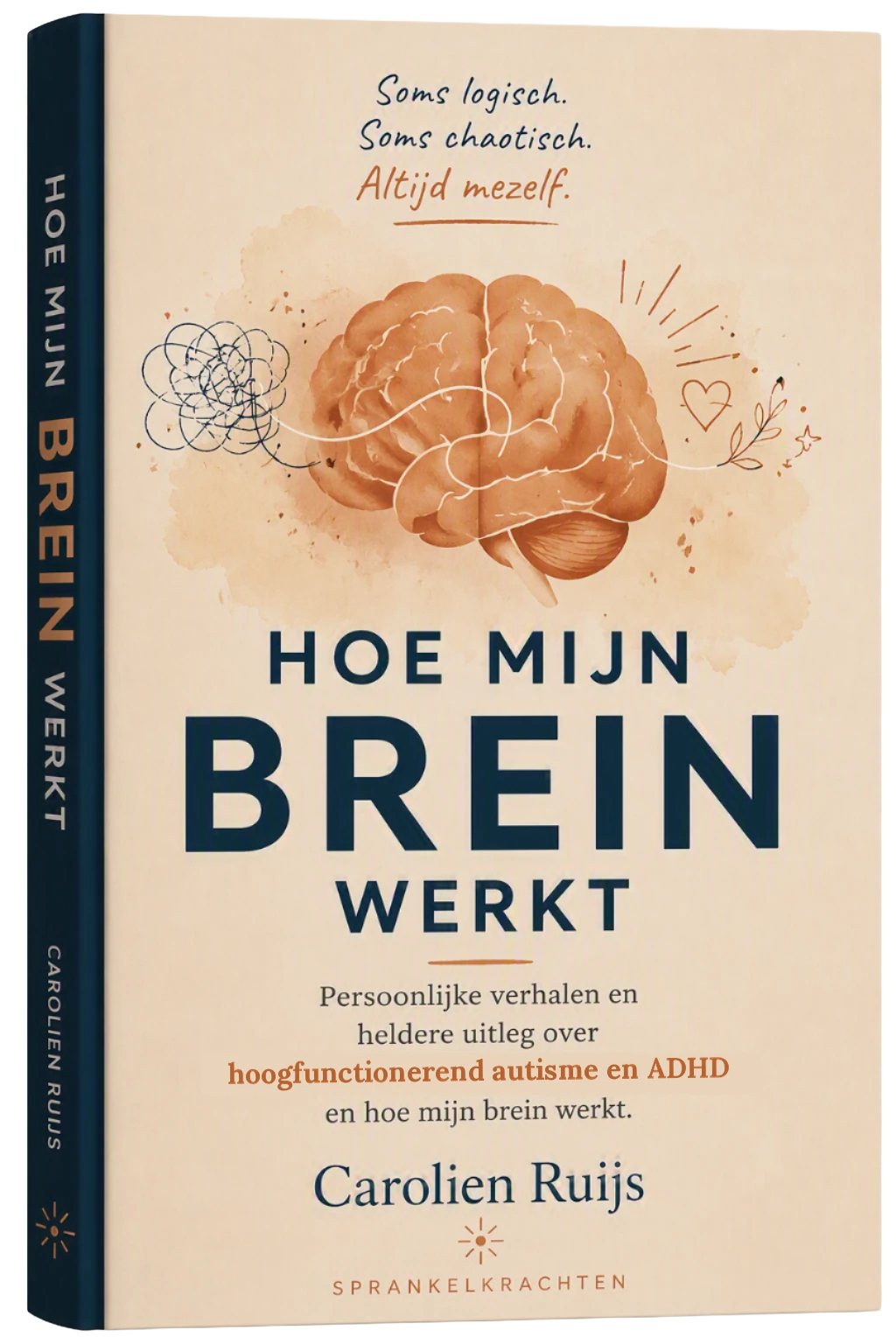 Boekomslag van Hoe mijn brein werkt — voorkant, vrijstaand